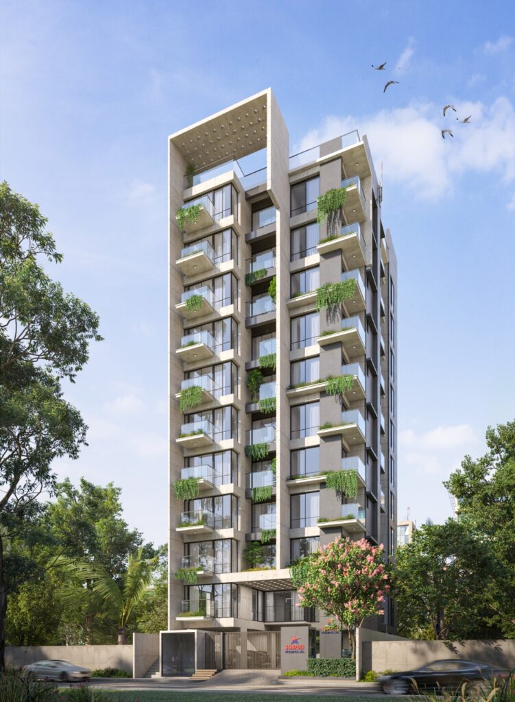 Arch Stone - A modern multi-story residential building