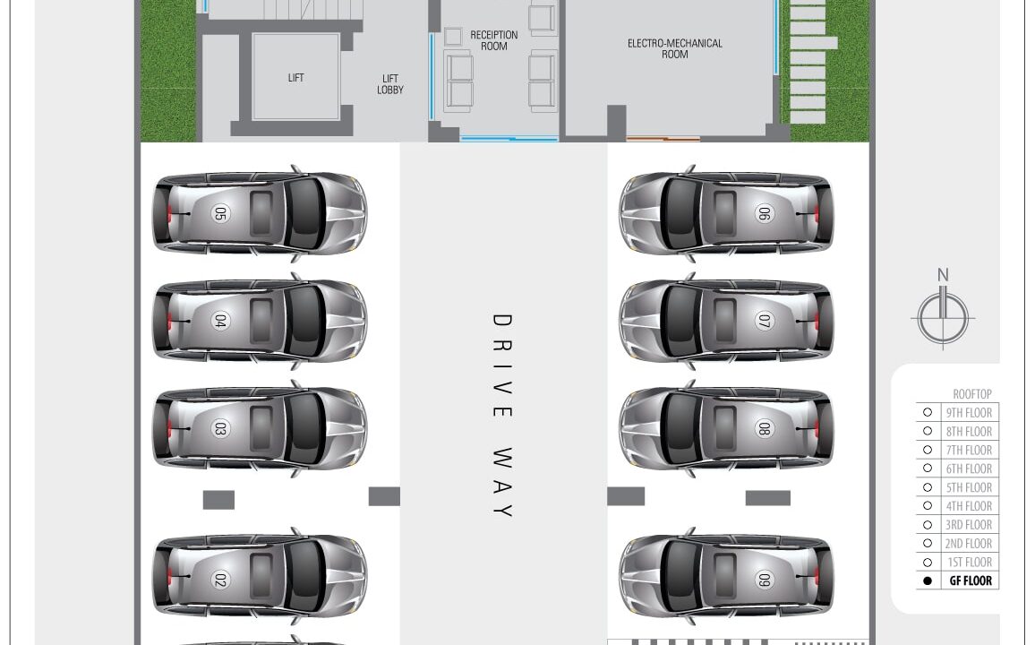 Project floor plan