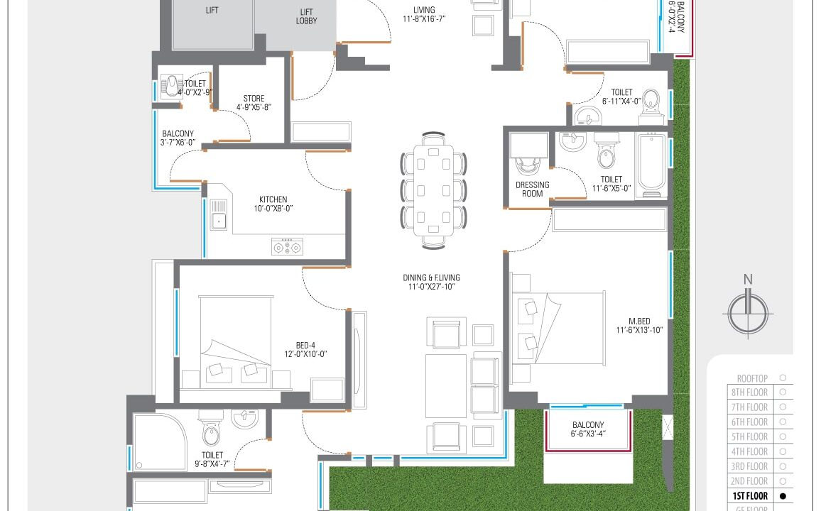 Project floor plan