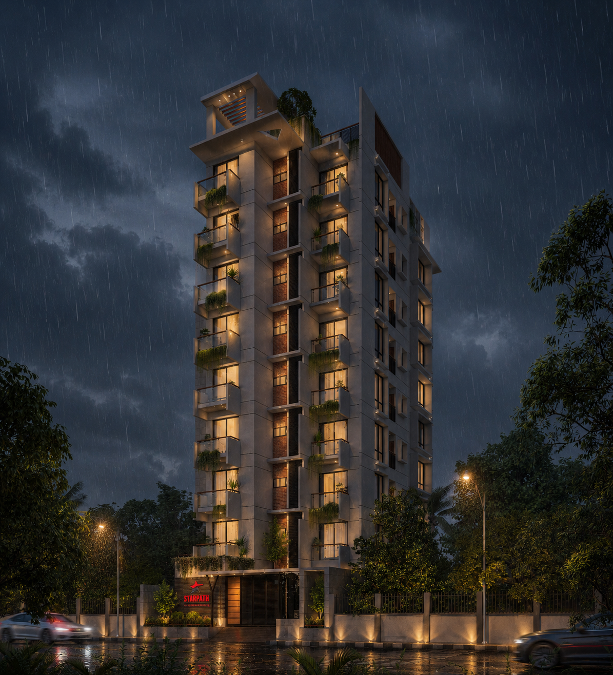 Starpath Rain Drops view- Starpath Holdings Ltd