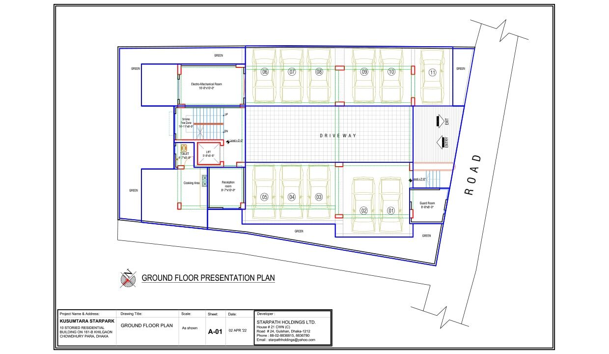 Project floor plan