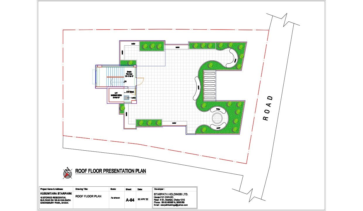 Project floor plan