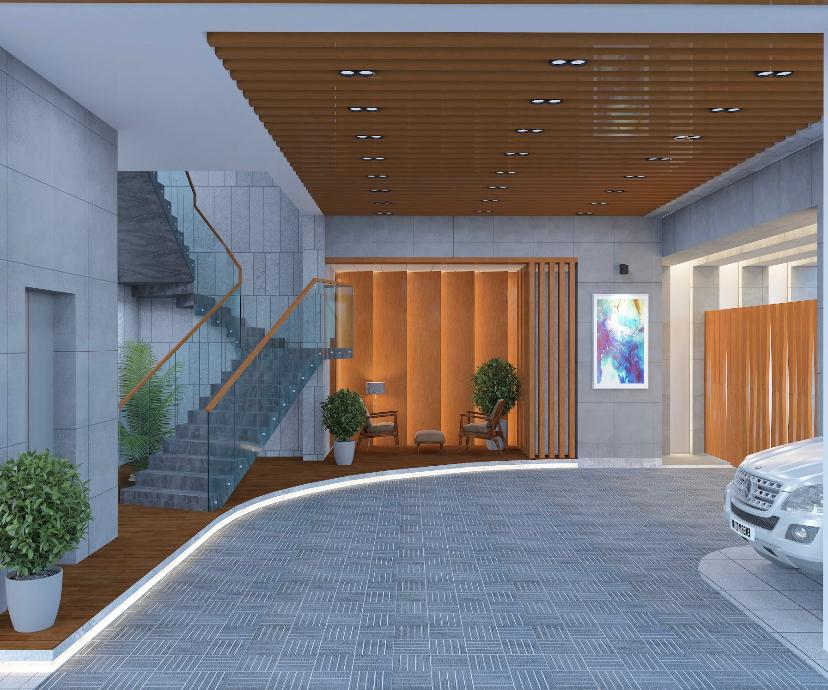 Water Edge entrance porch by Starpath Holdings Ltd.
